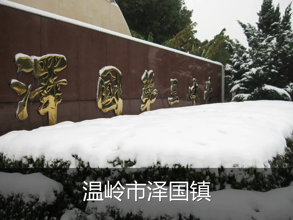 温岭市泽国镇